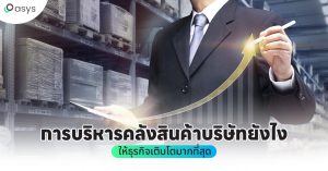 การบริหารคลังสินค้าบริษัทยังไงให้ธุรกิจเติบโตมากที่สุด